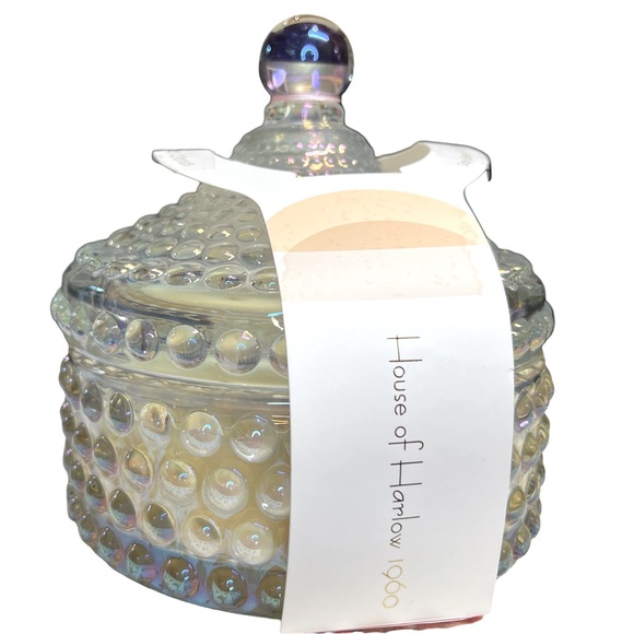 House of Harlow 1960 NWT Sugared Citrus Soy Blend 14oz Iridescent Jar Candle - Picture 3 of 7